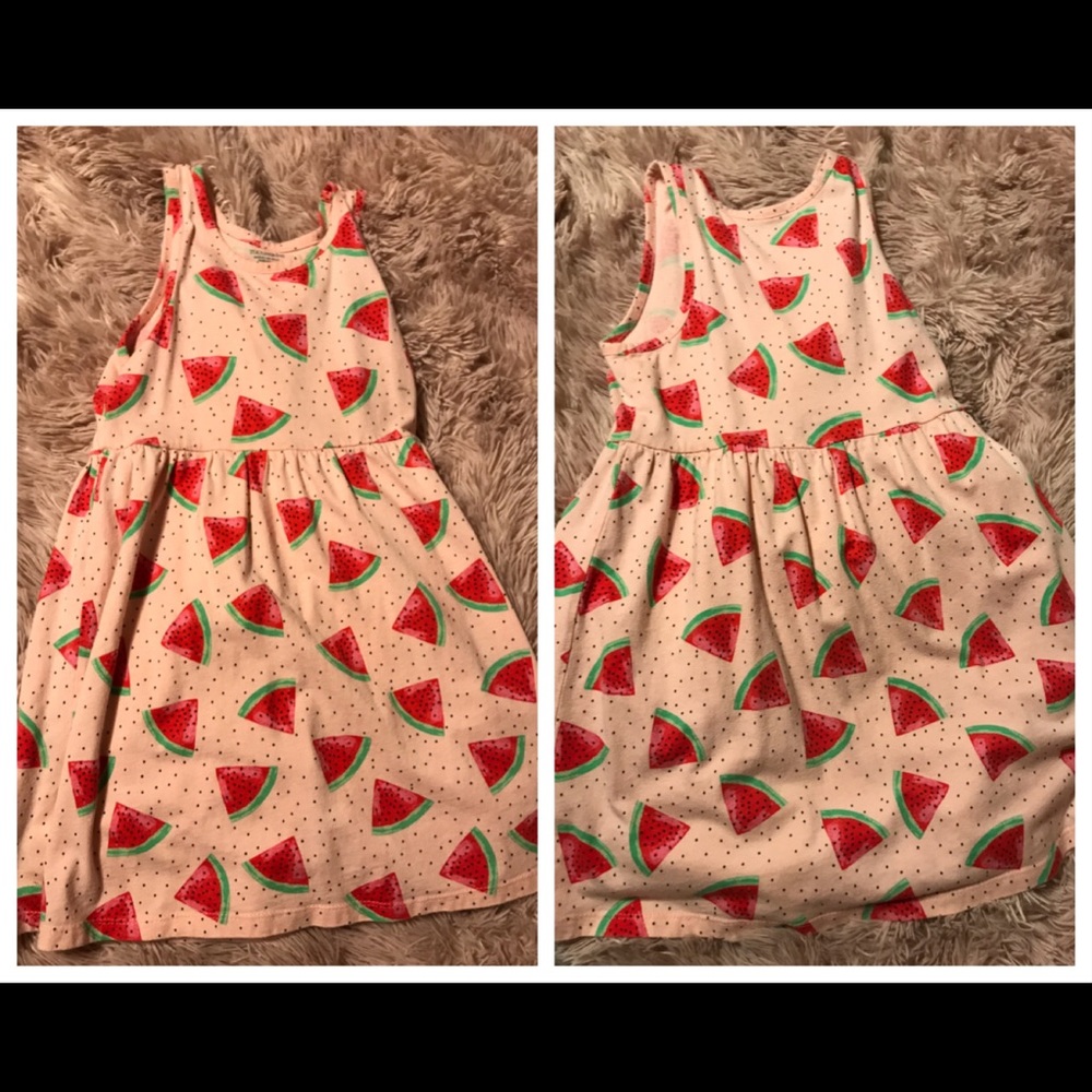 Watermelon slices sundress size 6/7